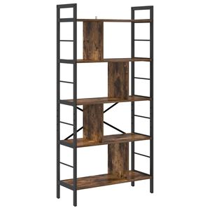 vidaXL B&uuml;cherregal 9 Ebenen 75 x 30 x 156 cm Holzwerkstoff