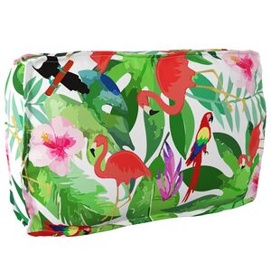 vidaXL Kissen Floral Mehrfarbig 70 x 40 x 12 cm Oxford-Stoff