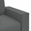 vidaXL Sofa 3 pcs Dunkelgrau 220 x 80 x 84 cm Leinenmischgewebe