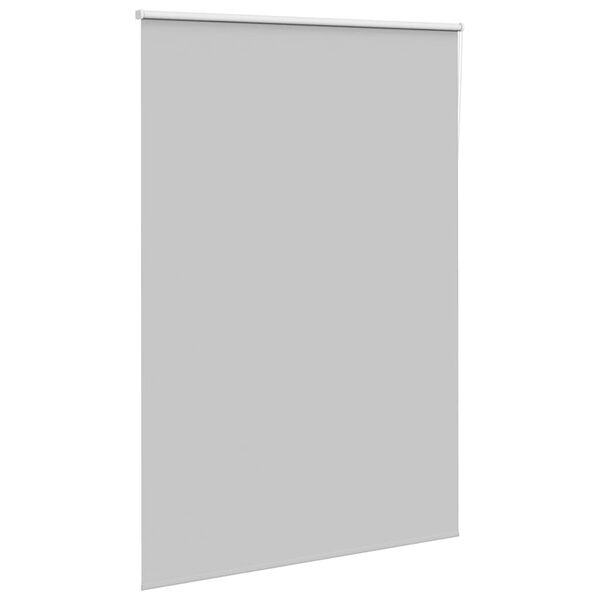 vidaXL Verdunkelungsrollo Hellgrau 160x210cm Stoffbreite 156,6cm