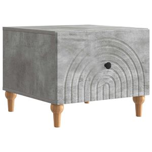 vidaXL Couchtisch Betongrau 49 x 50 x 40 cm Holzwerkstoff