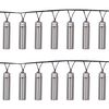 Luxform Solar LED Gartenparty-Lichter 14 Stk. Gordo Transparent