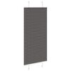 vidaXL Plissee Schwarz 55x150 cm Stoffbreite 54,4 cm Polyester