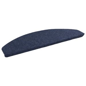 vidaXL Selbstklebende Treppenschoner 15 stk. 80 x 28 x 3,5 cm Blau
