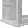 vidaXL Beistelltisch Beton Grau 35 x 25 x 50 cm Holzwerkstoff