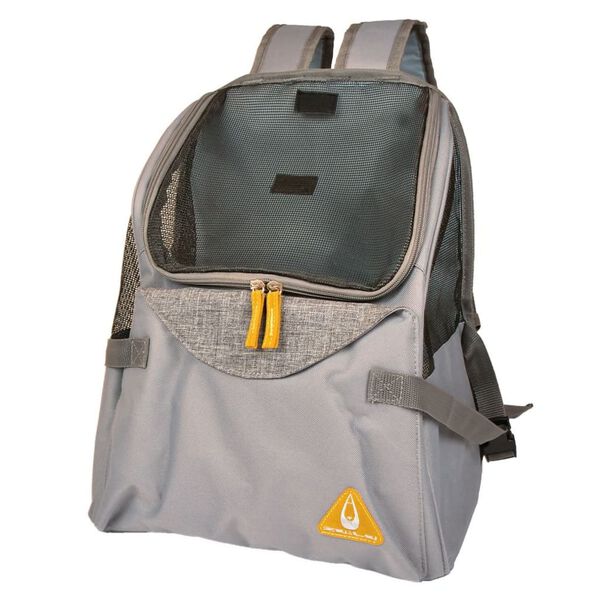 Duvoplus Haustier-Rucksack Promenade Grau