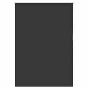 vidaXL Verdunkelungsrollo Schwarz 115x150 cm Stoffbreite 110,7 cm