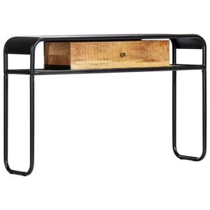 vidaXL Konsolentisch 118 x 30 x 75 cm Massivholz Mango