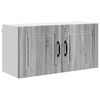 vidaXL Wandschrank PORTO Graues Sonoma 80 x 31 x 40 cm Holzwerkstoff