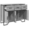 vidaXL Sideboard Grau Sonoma 97x32,5x74,5 cm Holzwerkstoff