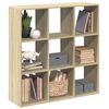 vidaXL Raumteiler-B&uuml;cherregal Sonoma-Eiche 102x29x103,5 cm