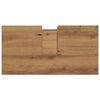 vidaXL Waschbeckenunterschrank Artisan-Eiche 65x33x60 cm Holzwerkstoff