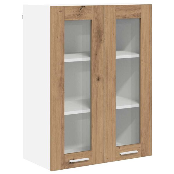 vidaXL H&auml;ngeschrank Riga Artisan-Eiche 60 x 31 x 80 cm Holzwerkstoff