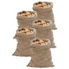 vidaXL Jutes&auml;cke 5 St&uuml;ck 60 x 105 cm 100 % Jute 220 g/m&sup2;