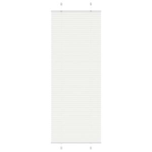 vidaXL Plissee Wei&szlig; 80x200 cm Stoffbreite 79,4 cm Polyester