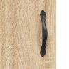 vidaXL Wandschrank Sonoma-Eiche 34,5x34x90 cm Holzwerkstoff