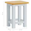 vidaXL Beistelltisch 27x24x37 cm Massivholz Eiche
