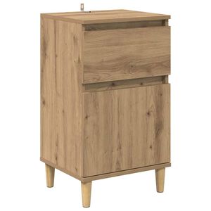 vidaXL Nachttisch Artisan-Eiche 40 x 35 x 70 cm Holzwerkstoff