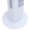 vidaXL Turmventilator &Phi;24x80 cm Wei&szlig;