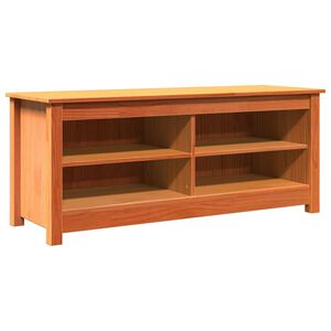 vidaXL Sitzbank mit Stauraum 110 x 38 x 45,5 cm Massives Kiefernholz