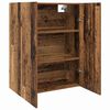 vidaXL Wandschrank Altholz 69,5 x 34 x 90 cm Holzwerkstoff