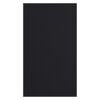 vidaXL Fu&szlig;matte Schwarz 115x200 cm