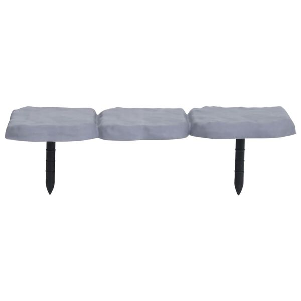 vidaXL Rasenkante mit Erdspie&szlig; 30 Stk. PP