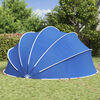 vidaXL Pool-Dome Blau 500 x 500 x 236 cm