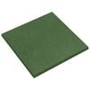 vidaXL Sturzschutzfliesen 24 pcs Gr&uuml;n 50 x 50 cm Gummi