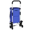 vidaXL Einkaufswagen Blau 47 x 39 x 100,5 cm Oxford-stoff