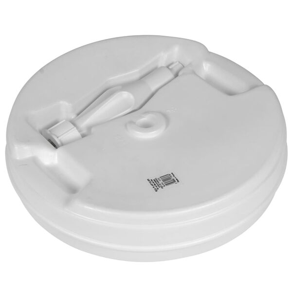 EDA Sonnenschirmst&auml;nder Kunststoff Wei&szlig;