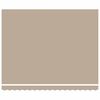 vidaXL Einziehbare Markise Beige 4 x 3 m Leinen und Aluminium