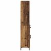 vidaXL Highboard Altholz 69,5 x 34 x 180 cm Holzwerkstoff