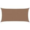 vidaXL Sonnensegel Taupe 2,5 x 6 m HDPE