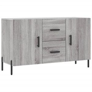 vidaXL Sideboard Grau Sonoma 100x36x60 cm Holzwerkstoff