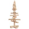 vidaXL | Holz Weihnachtsbaum | nat&uuml;rlich 60 cm Massivholz Kiefer