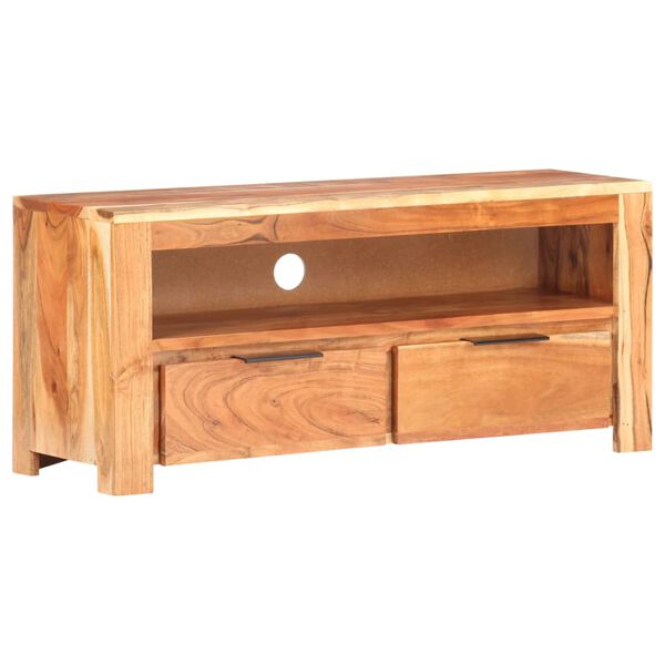 vidaXL TV-Schrank 90x30x40 cm Akazie Massivholz