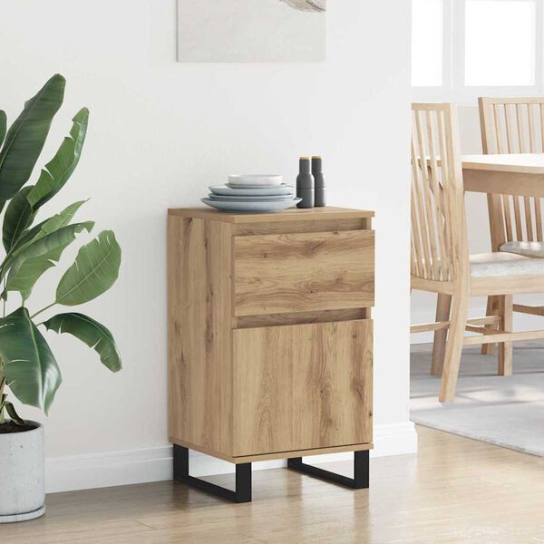 vidaXL Sideboard Artisan-Eiche 35 x 40 x 70 cm Holzwerkstoff