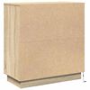 vidaXL Nachttisch Sonoma-Eiche 71 x 34,5 x 75 cm Holzwerkstoff