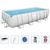 Bestway Power Steel Pool-Set Rechteckig 488&times;244&times;122 cm