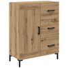vidaXL Highboard Artisan-Eiche 69,5 x 34 x 180 cm Holzwerkstoff