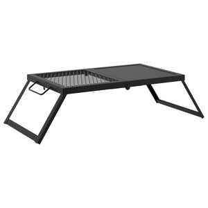 vidaXL Faltbarer Campinggrill 31,5 x 26,5 x 4 cm Legierter Stahl