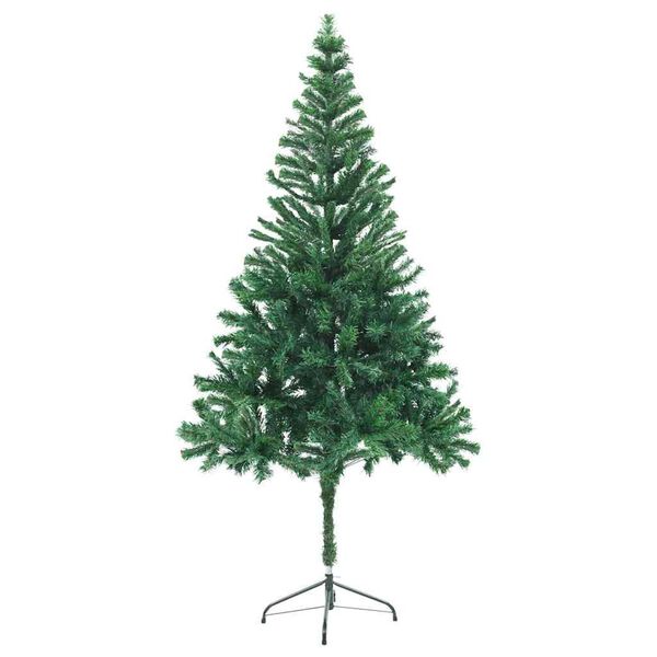 vidaXL Künstlicher Weihnachtsbaum Beleuchtung Kugeln 180cm 564 Zweige