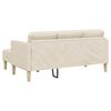vidaXL Sofa Set mit Kissen Leinen Polyester