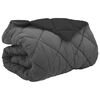 vidaXL Winterbettdecke 200 x 200 cm 450 g/m&sup2; Schwarz und Anthrazit