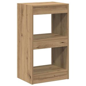 vidaXL Couchtisch Artisan-Eiche 102x55,5x40 cm Holzwerkstoff