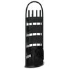 vidaXL 5-teiliges Kaminbesteck-Set 23 x 15 x 66 cm Stahl