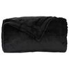 vidaXL Wohndecken 6 pcs Schwarz 240 x 270 cm Fleece