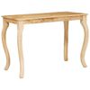 vidaXL Couchtisch Braun 100 x 55 x 77 cm massives Mangoholz