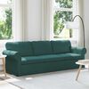 vidaXL Sofa Dunkelgr&uuml;n Gesamtabmessungen: 245 x 82 x 80 cm (B x T x H)